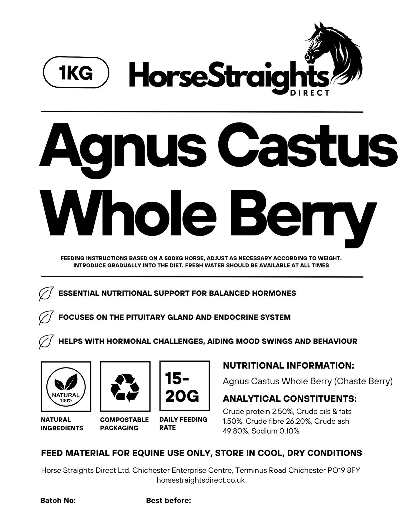 Agnus Castus - Chaste Tree - Whole Berry - Image 3
