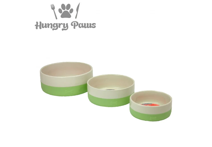 Ancol Ceramic Bowl with Non-Slip Silicone Base - Image 2