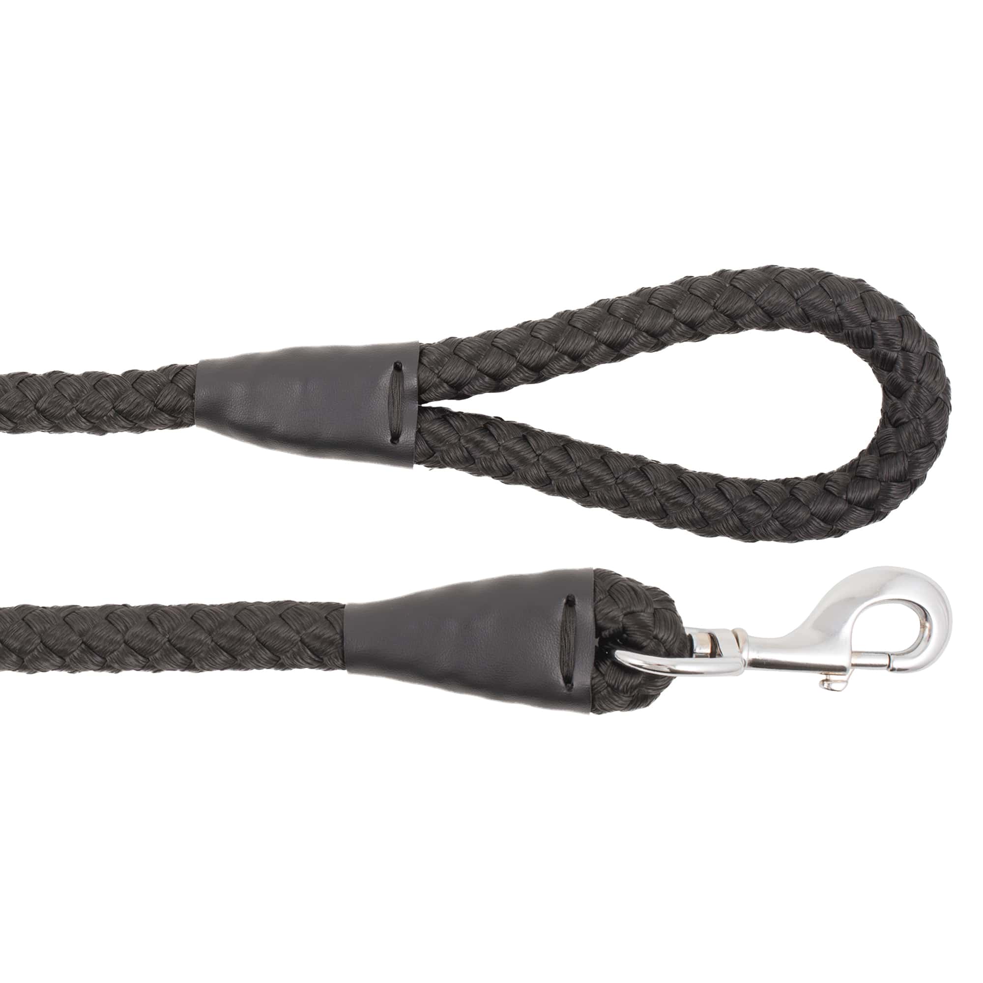 Ancol Heritage Nylon Rope Lead Black 1.07mx20mm
