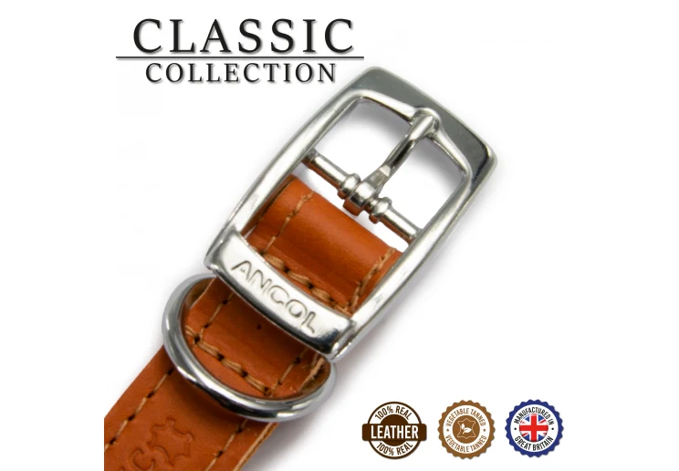 Ancol Leather Collar - Image 3
