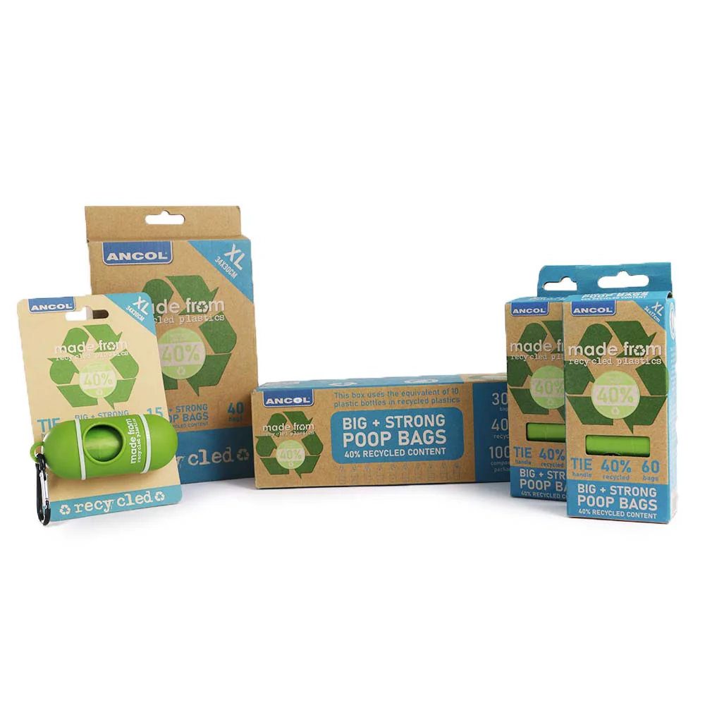 Ancol Made From Recycled Plastic XL Poop Bag 4 Rolls 60 Bags - Image 4