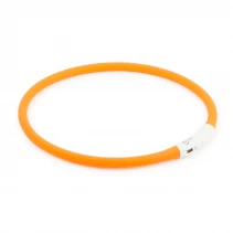 Ancol Rechargeable USB Flashing Band - Orange - Image 2
