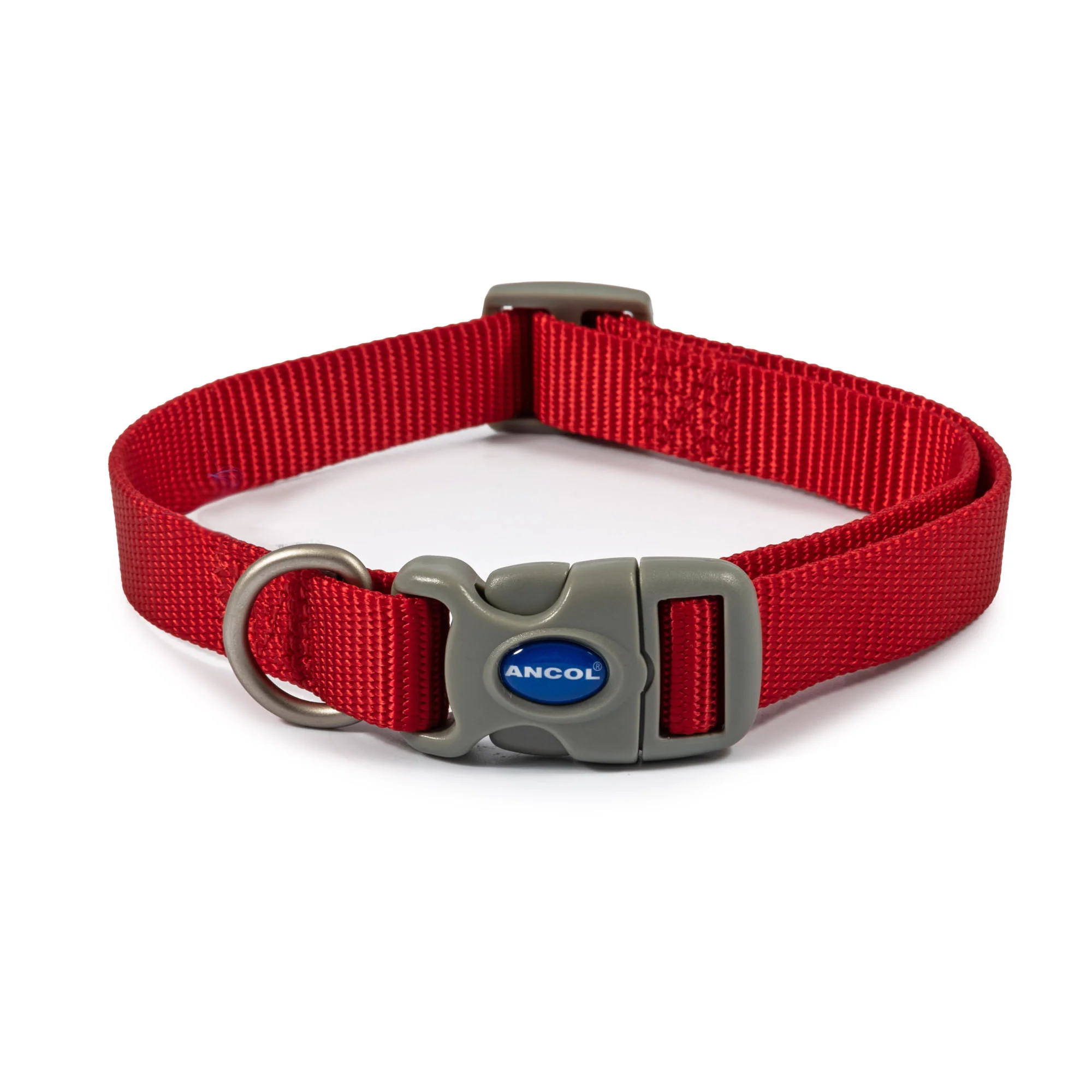 Ancol Viva Adjustable Quick Fit Collar Red  Size 2-5