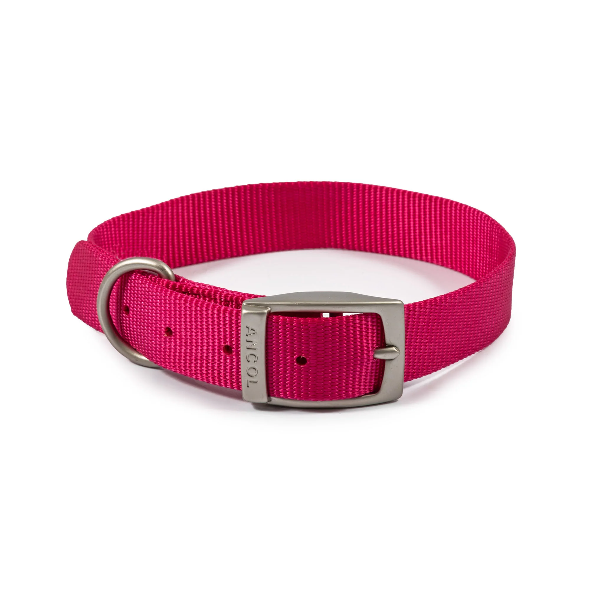 Ancol Viva Buckle Collar Pink Size 2