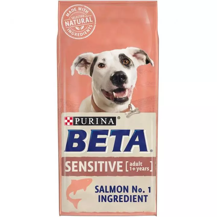 BETA Sensitive Adult Dry Dog Food Salmon 14kg