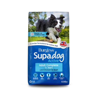 Burgess Supadog Active Chicken and Beef 12.5kg