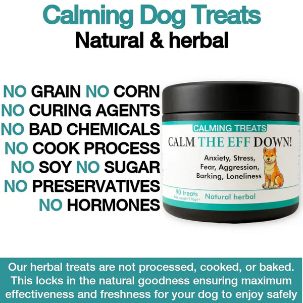 "Calm the Eff Down" Treats Chicken Flavour 90 Tablets - Image 4