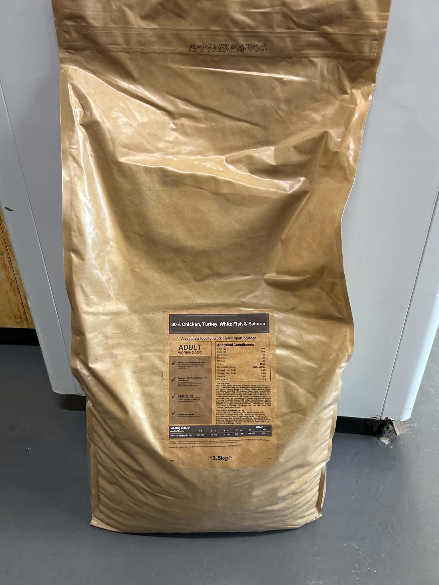 Carltons Wilderness 80 - 80% Chicken, Turkey, White Fish & Salmon 13.5kg - Image 3