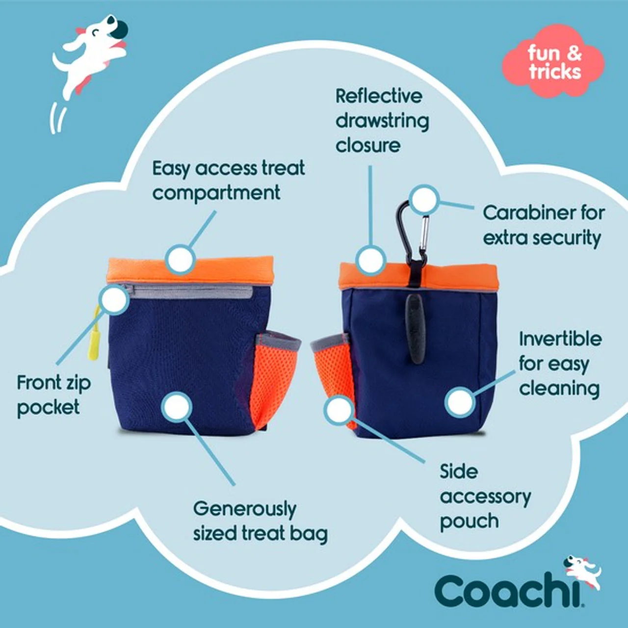 Company of Animals Coachi Train & Treat Bag - Image 4