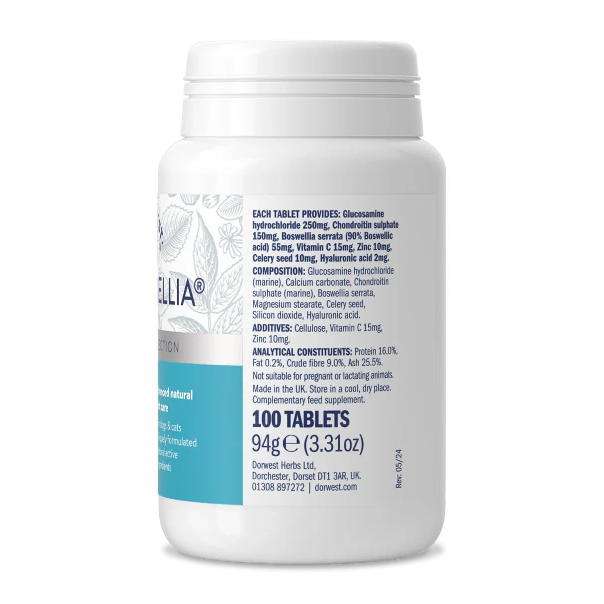 Dorwest Movewellia Tablets 100 tablets - Image 3