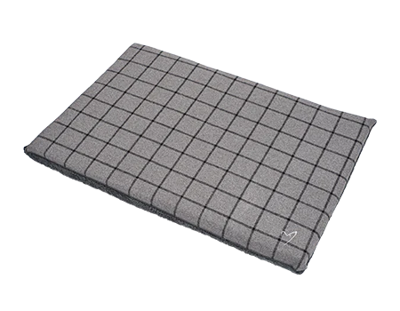 Gor Pets Camden Comfy Pet Mat Large - Grey Check