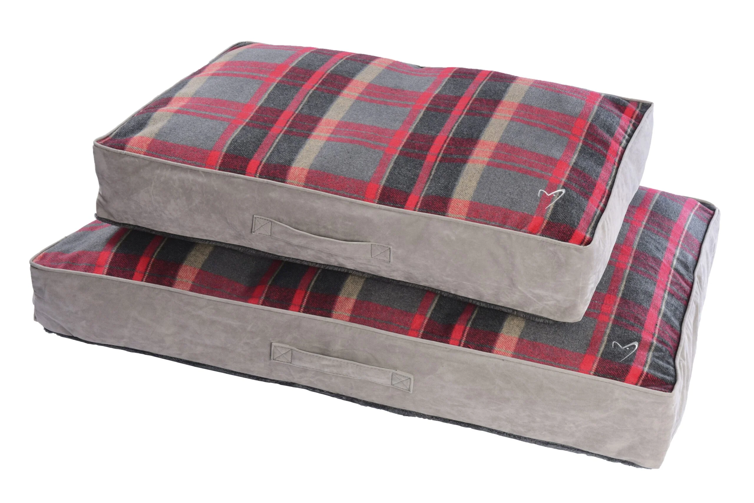 Gor Pets Camden Sleeper Pet Bed Large - Red Check