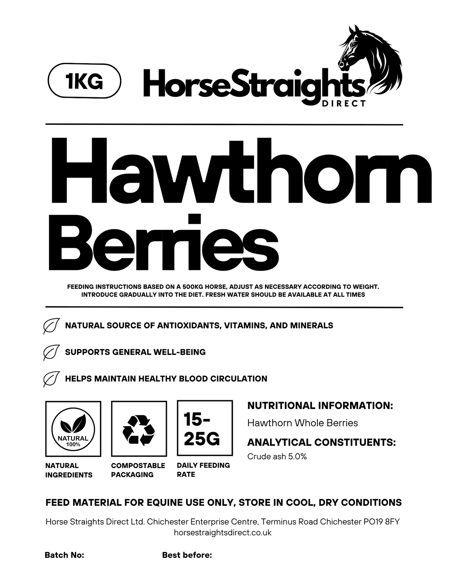 Hawthorn Whole Berries - Image 3