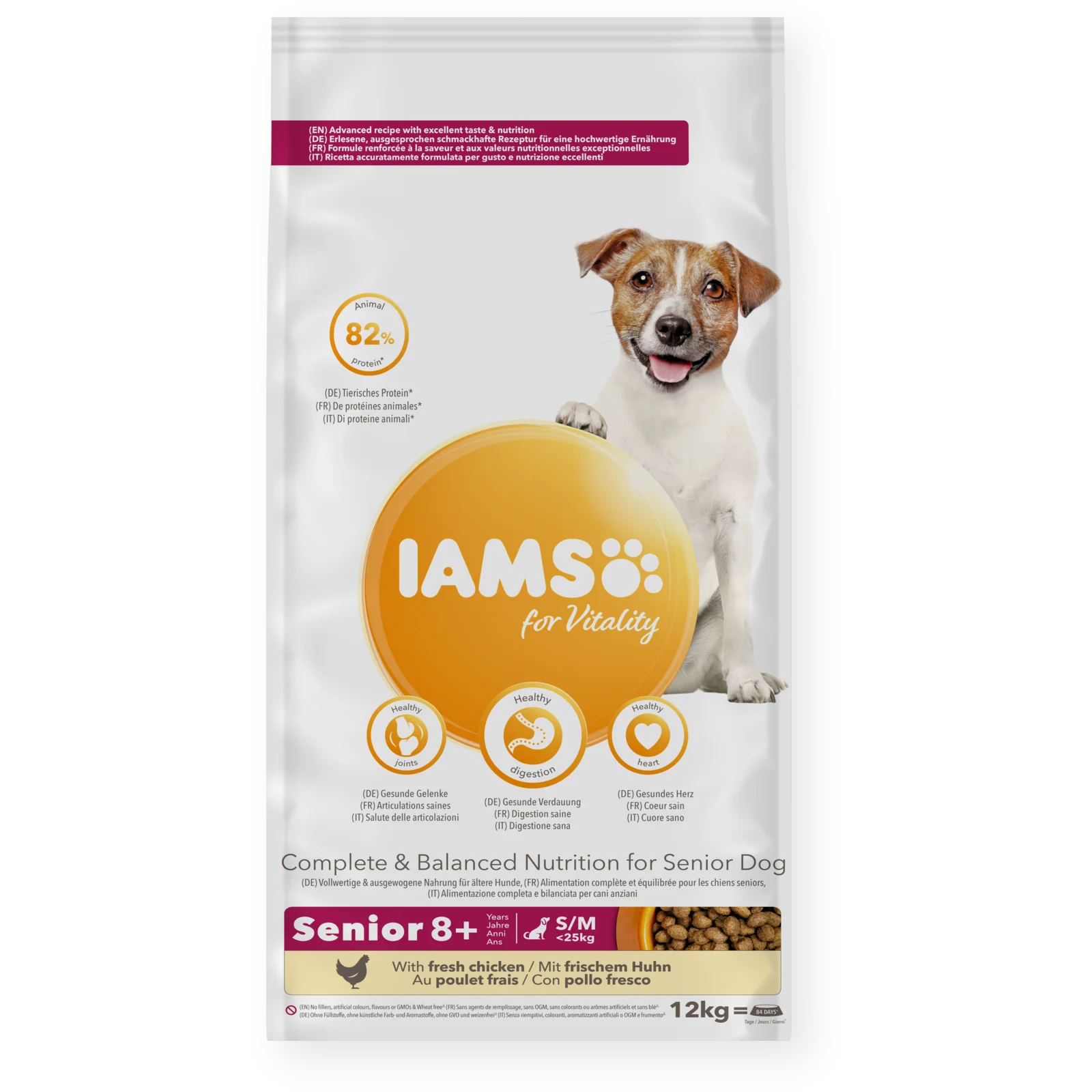 Iams for Vitality Senior Small/Medium Breed Chicken