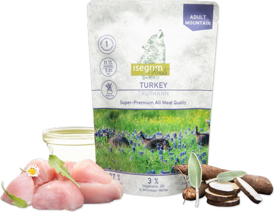 Isegrim Roots Turkey Super Premium Wet Food 410g