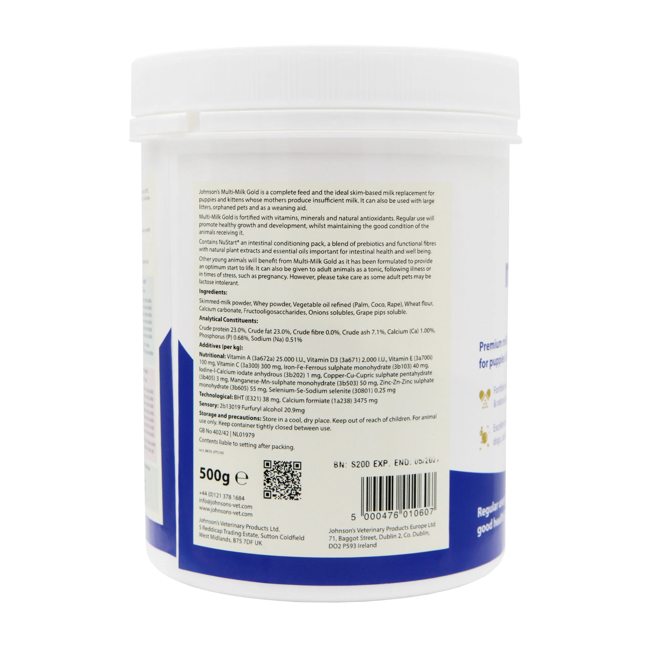 Johnson's Multi Milk Gold 500g - Image 3