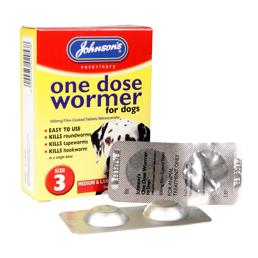 Johnson's One Dose Wormer – Size 3 - Image 2