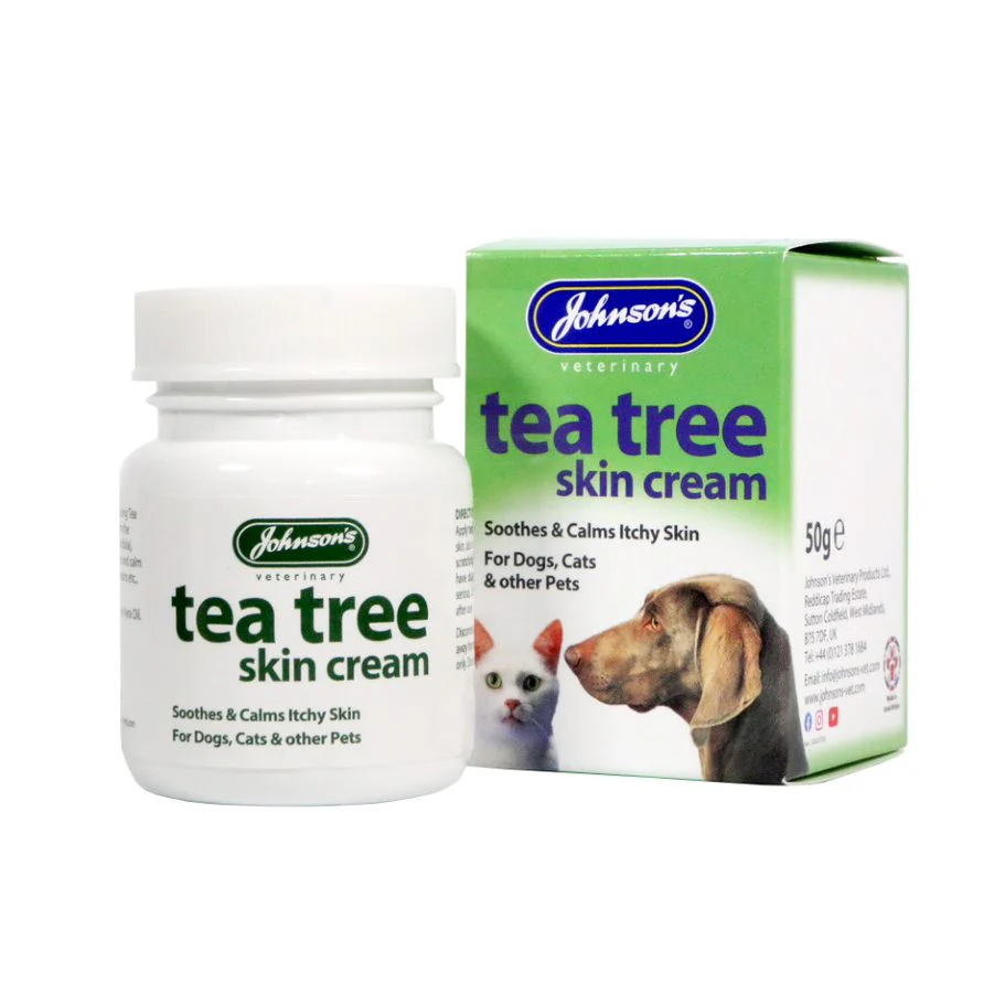 Johnson's Tea Tree Skin Cream 50g - Image 2