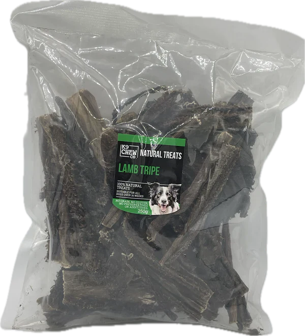 K9 Chew Co Lamb Tripe 250g