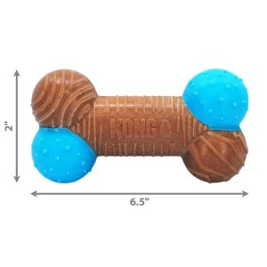 KONG CoreStrength Bamboo Bone Durable Dog Chew Toy Large - Image 2