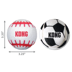 KONG Sport Durable Fetch Dog Toy - Large 2-Pack - Image 2