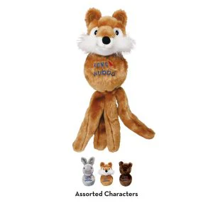 KONG Wubba Friend Squeaky Plush Tug Dog Toy - X-Large Assorted (41cm) - Image 2