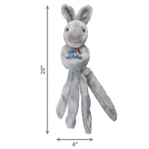 KONG Wubba Friend Squeaky Plush Tug Dog Toy - X-Large Assorted (41cm) - Image 3
