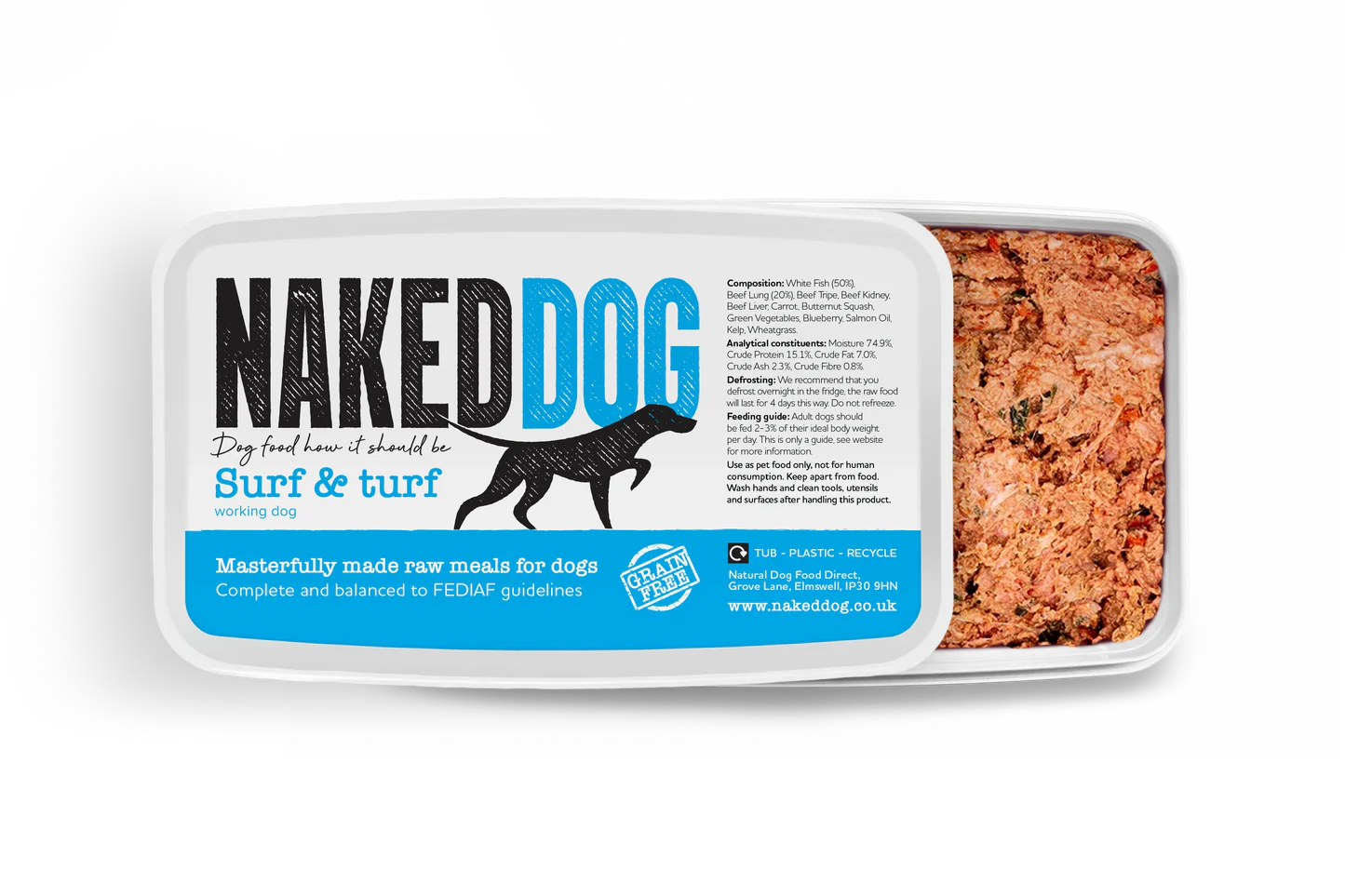 Naked Dog Original Surf & Turf