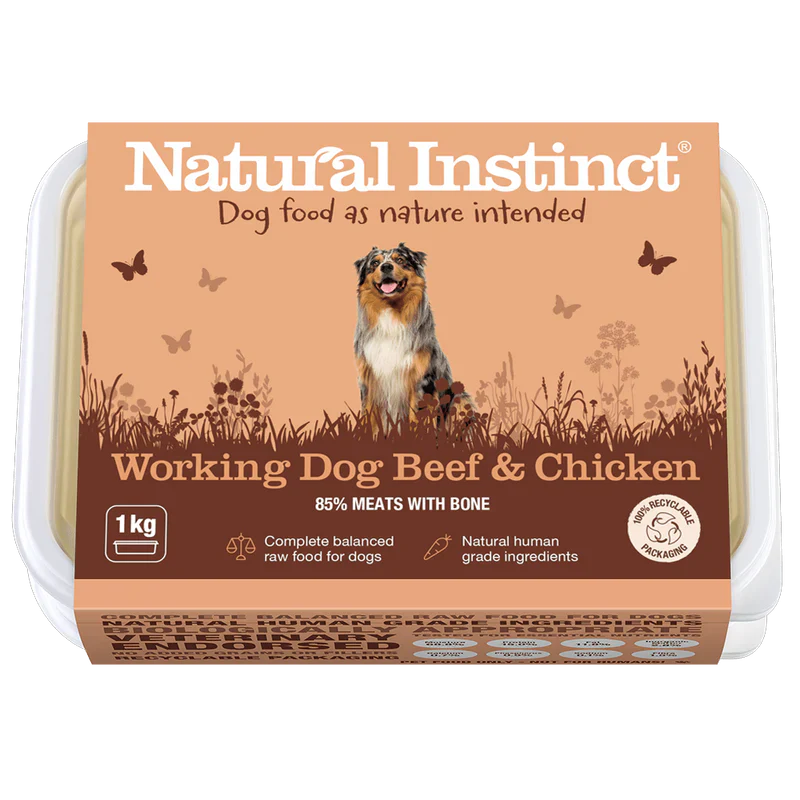 Natural Instinct Working Dog Beef & Chicken