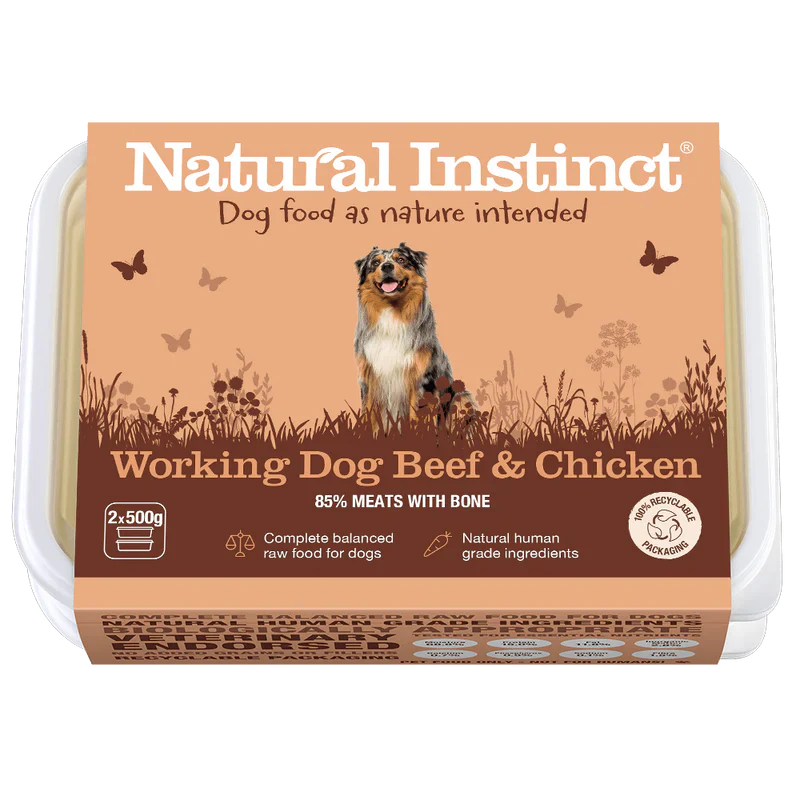 Natural Instinct Working Dog Beef & Chicken - Image 2