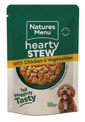 Natures Menu Chicken and Vegetable Hearty Stew Pouch 8x100g