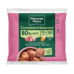 Natures Menu Complete & Balanced 80/20 80% Pork Nuggets