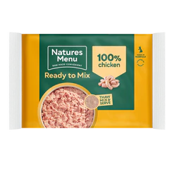 Natures Menu Frozen Ready to Mix 100% Chicken Block 400g