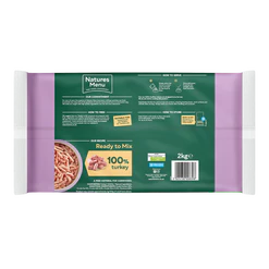 Natures Menu Frozen Ready to Mix 100% Turkey Freeflow 2kg - Image 2