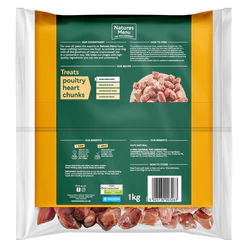 Natures Menu Poultry Heart Chunks 1kg - Image 2