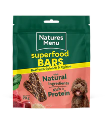 Natures Menu Superfood Bars - Beef 70g