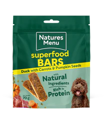 Natures Menu Superfood Bars - Duck 70g