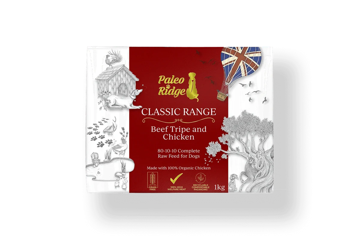 Paleo Ridge Classic Beef Tripe & Chicken 1kg