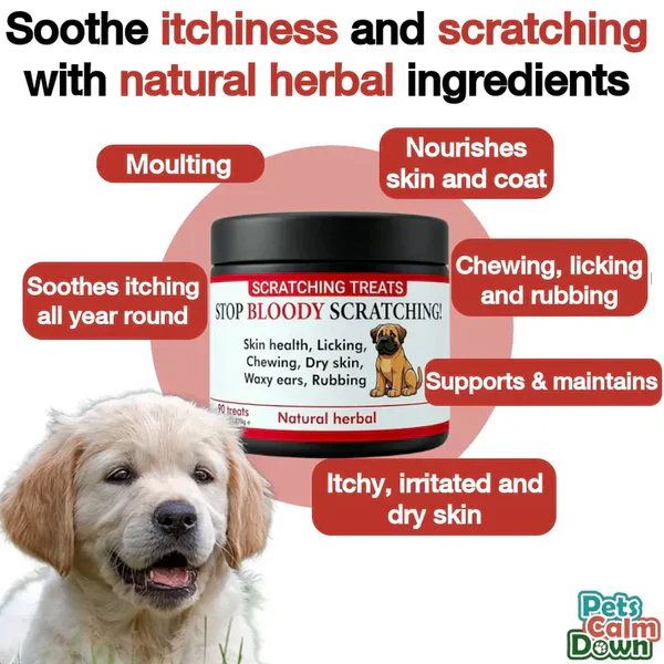 "Stop Bloody Scratching" Treats Chicken Flavour 90 Tablets - Image 5