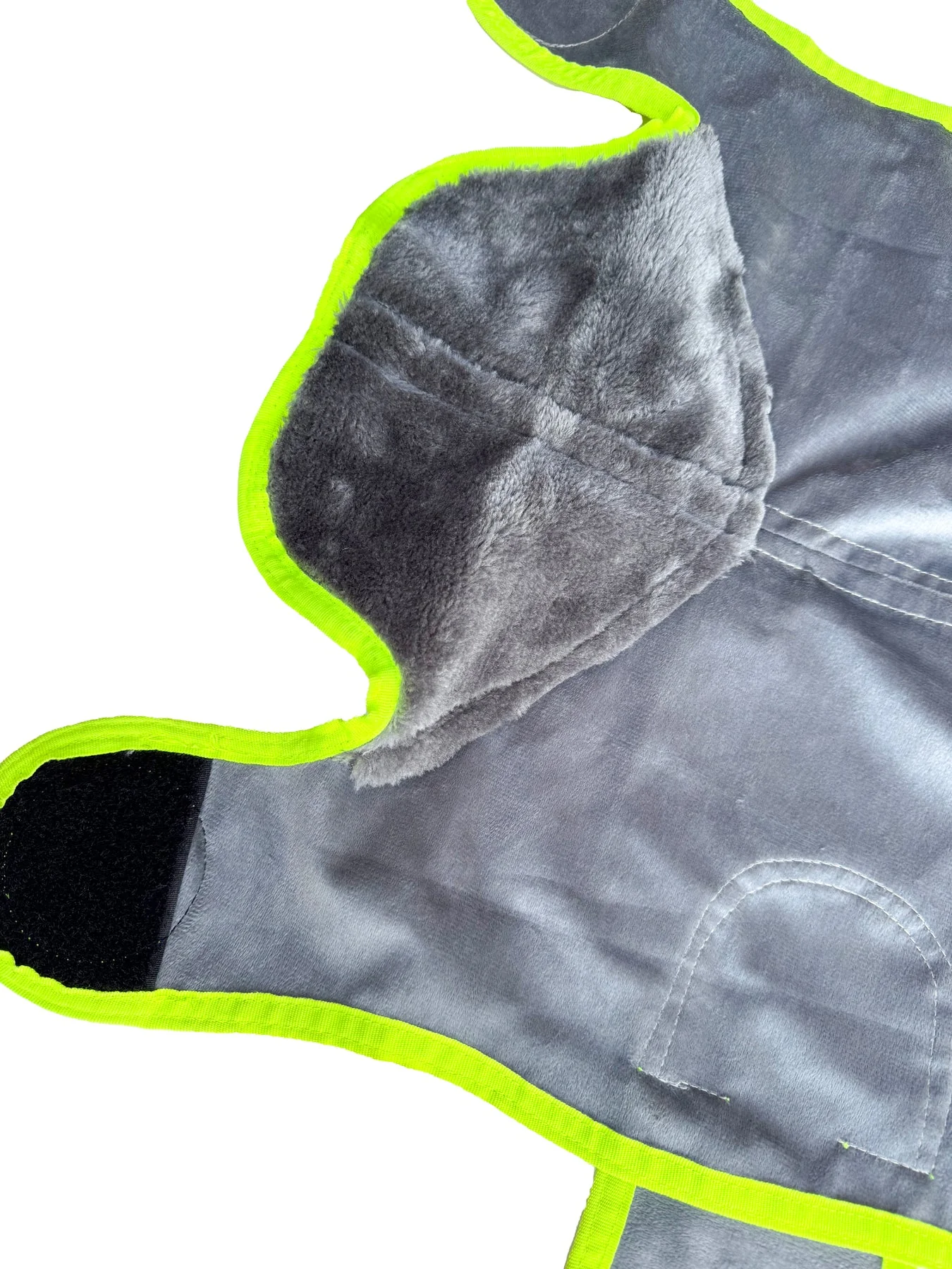 Uhlan Yellow Hi Viz Waterproof Dog Coat - Small - Image 2